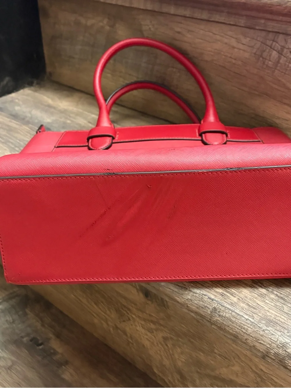 kate spade structured leather